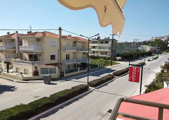 Apartmán Myrsini's Sea View Néa Péramos