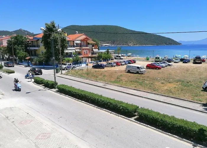 Apartmán Myrsini's Sea View Néa Péramos